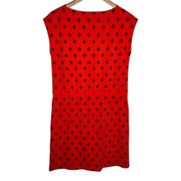 Tommy Hilfiger Red Sleeveless Mini Shift Dress Women’s Small - Picture 4 of 9